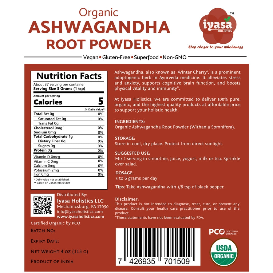 Ashwagandha boost energetic